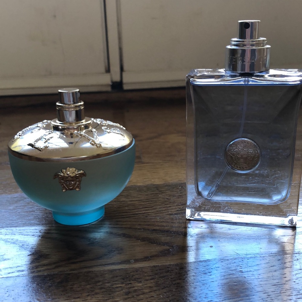 Versace Dylan Turquoise (women) and Blue (mens) set